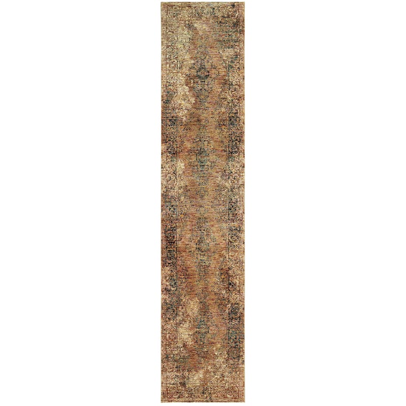 Style Haven Adalynn Faded Classic Area Rug - 2'6" x 12' Runner - Runner/Rectangle