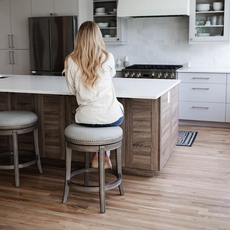 Maven Lane 26" Alexander Backless Counter Height Kitchen Stool