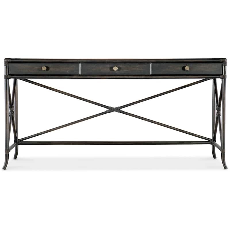 Hooker Furniture 6950-80171 Retreat 19" Wide Wood Top Maple and Oak