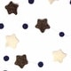 preview thumbnail 3 of 2, Stars Garland Baby Nursery Room Decor, Grey/Blue
