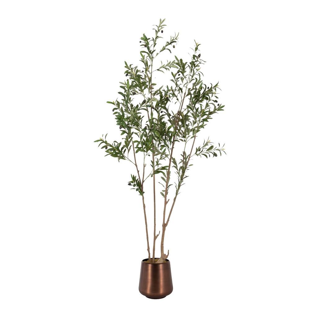 Kate and Laurel Oliveira Faux Olive Tree