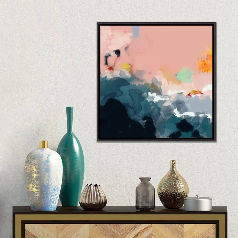 iCanvas "La Mer" by Ana Rut Bre Framed