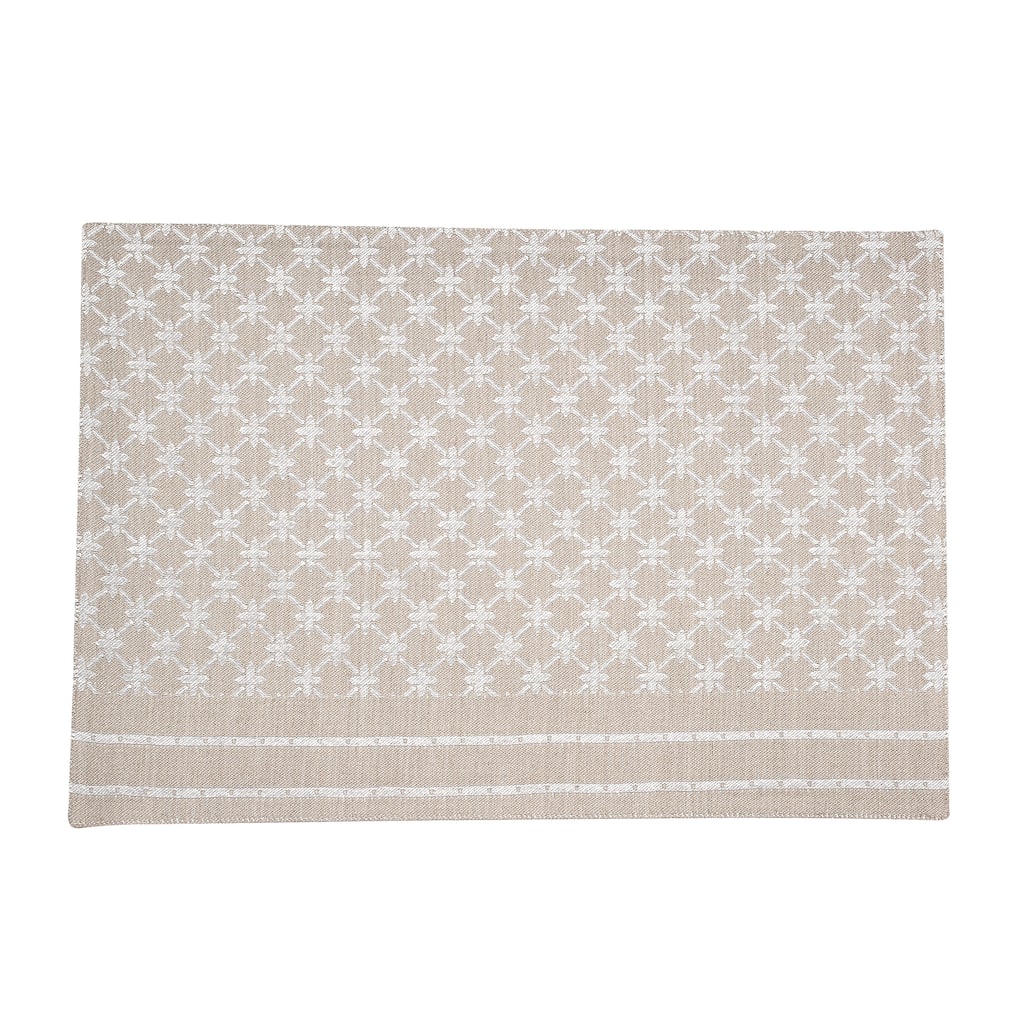 Markle Jacquard Clay Cotton Woven Placemat Set of 6 - Set of 6