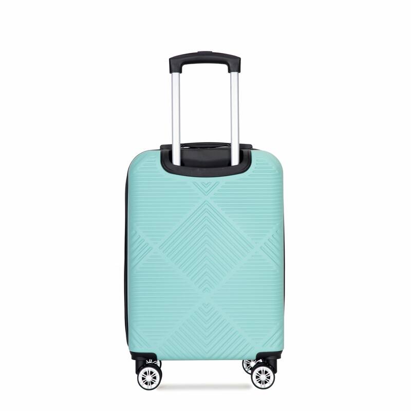 Stylish Luggage Lightweight Luggage, 4-Piece Set with Spinner Wheels and Cosmetic Case, for Boarding and Travel