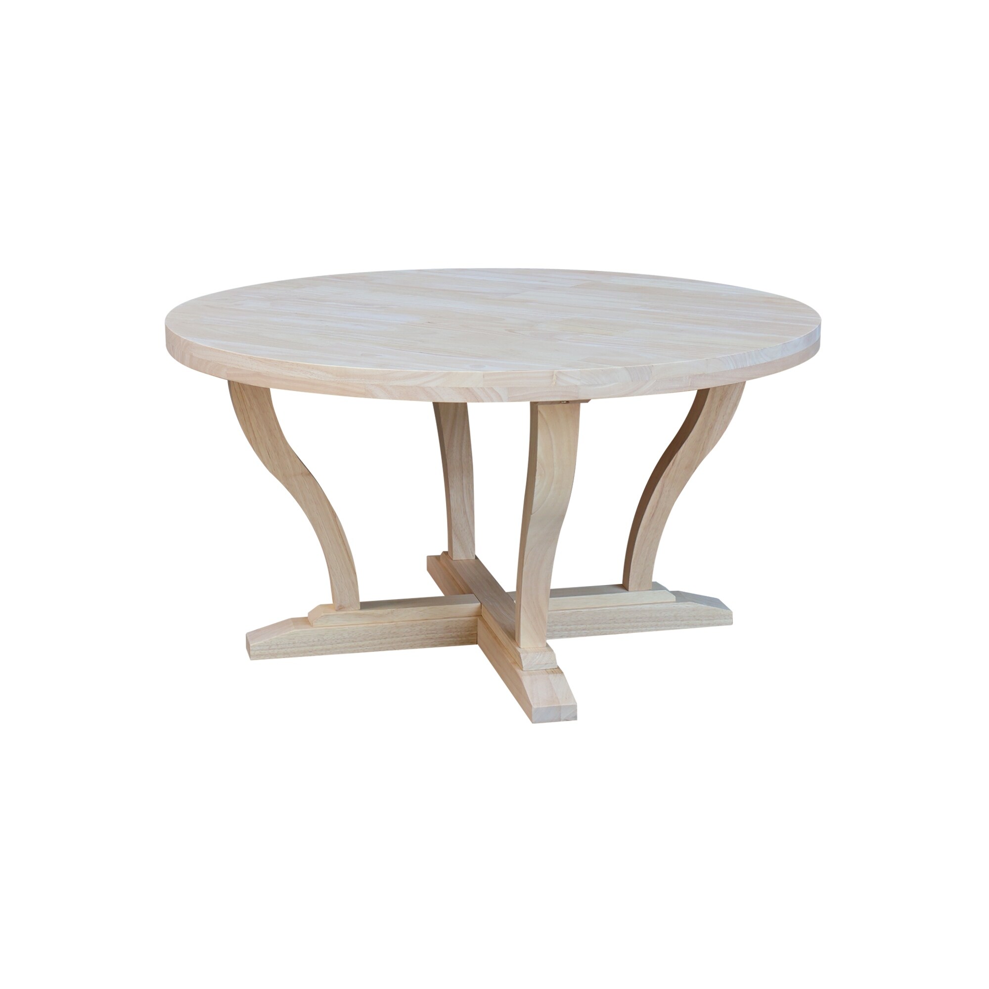 International concepts vista store round coffee table