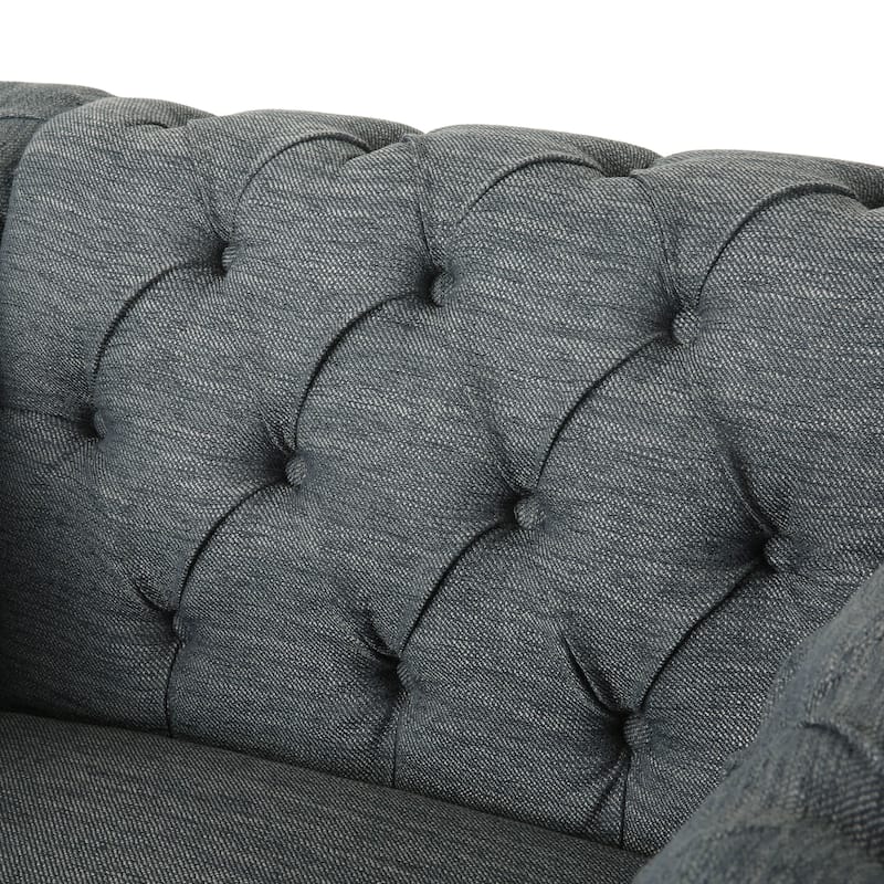 Voll Fabric Club Chairs (Set of 2) by Christopher Knight Home