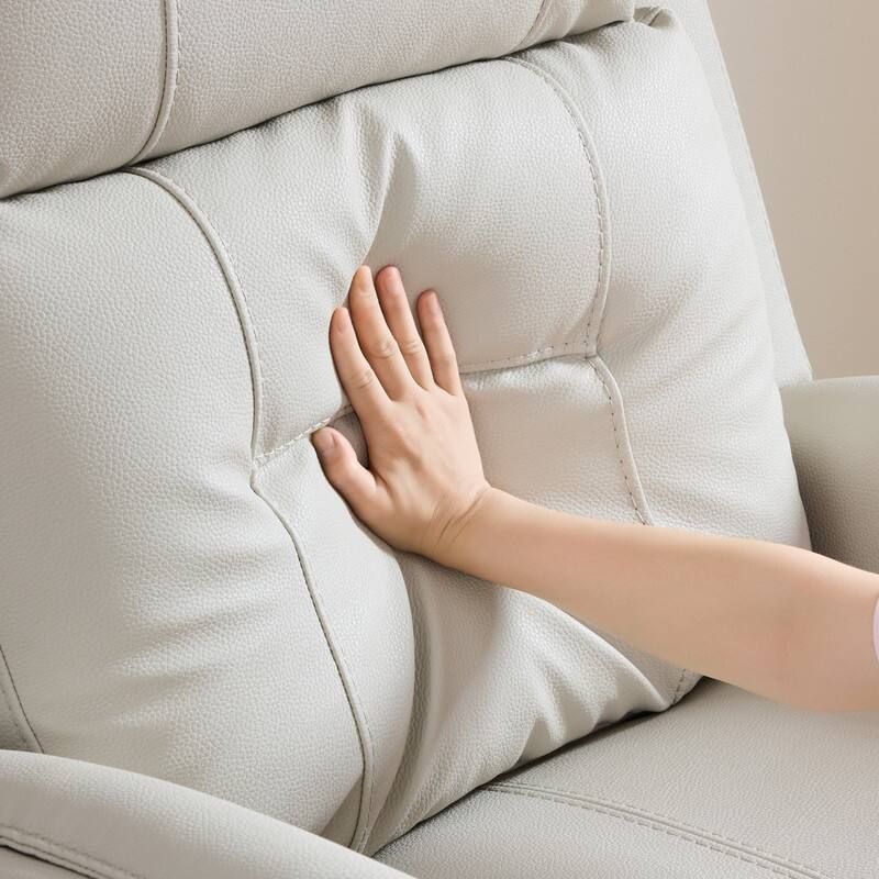 Spruce & Spring Power Recliner Chair Wall Hugger with Power Headrest