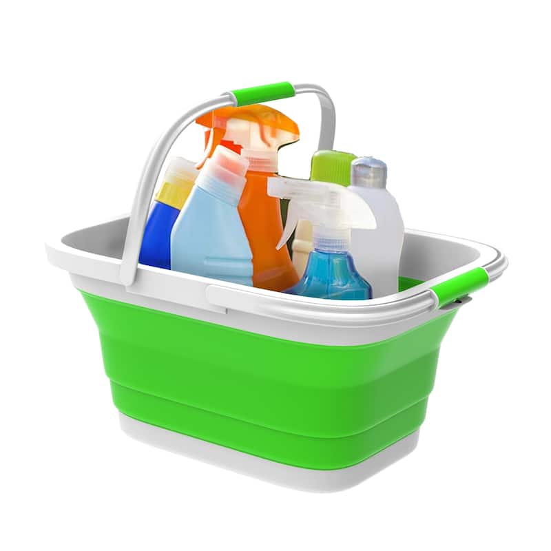 Collapsible Laundry Basket-Multiuse Organizer/Storage Container by Lavish Home