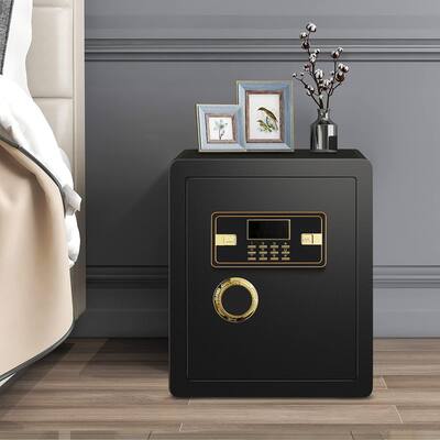 Security Safe Safe Box with 3 Opening Methods, LCD Display Safe