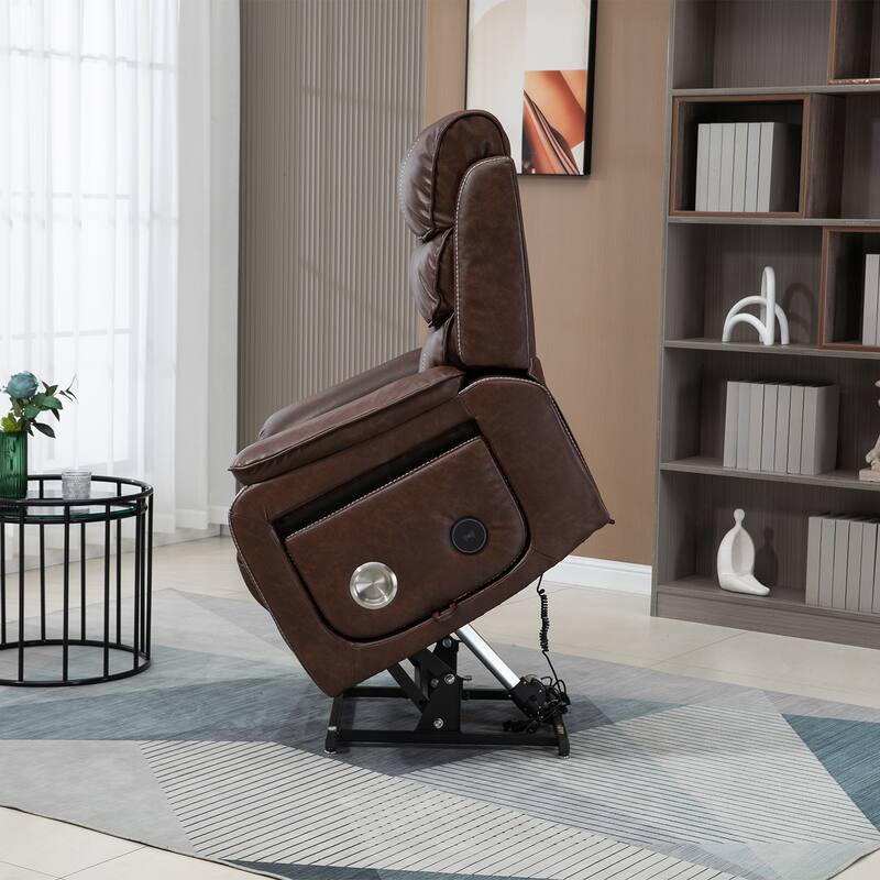 Flagship Oversized Recliner Chair with Wireless Charge, Massage & Heat