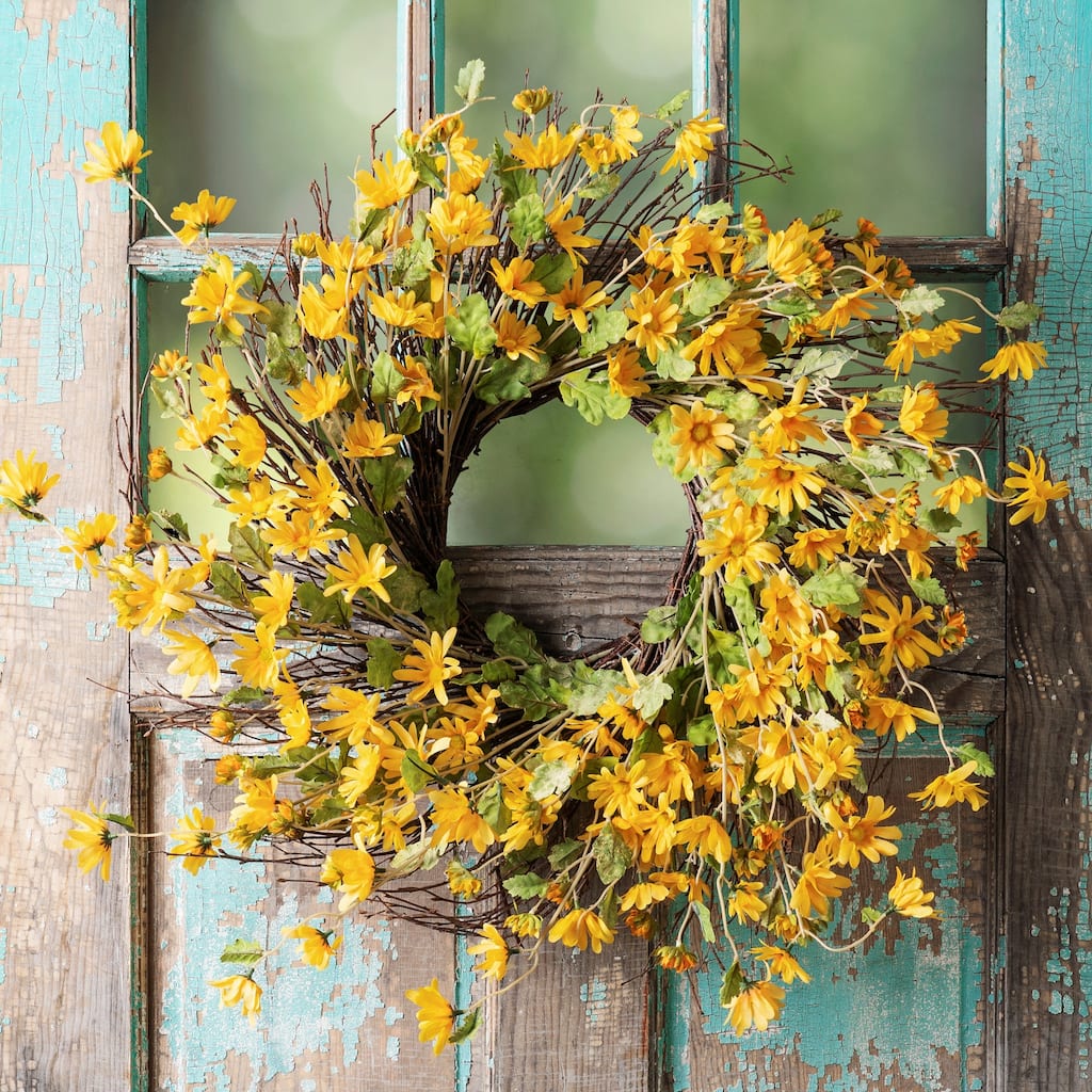 Daisy Wreath