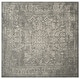 preview thumbnail 27 of 154, SAFAVIEH Evoke Quinn Vintage Distressed Rug 5'1" x 5'1" Square - Silver/Ivory