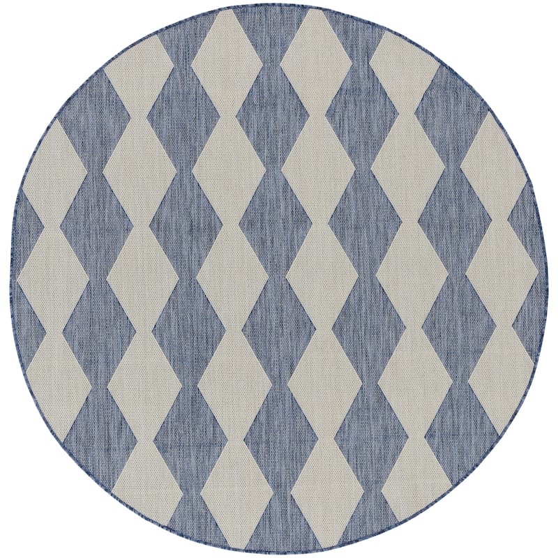 Nourison Positano Indoor/Outdoor Geometric Area Rug