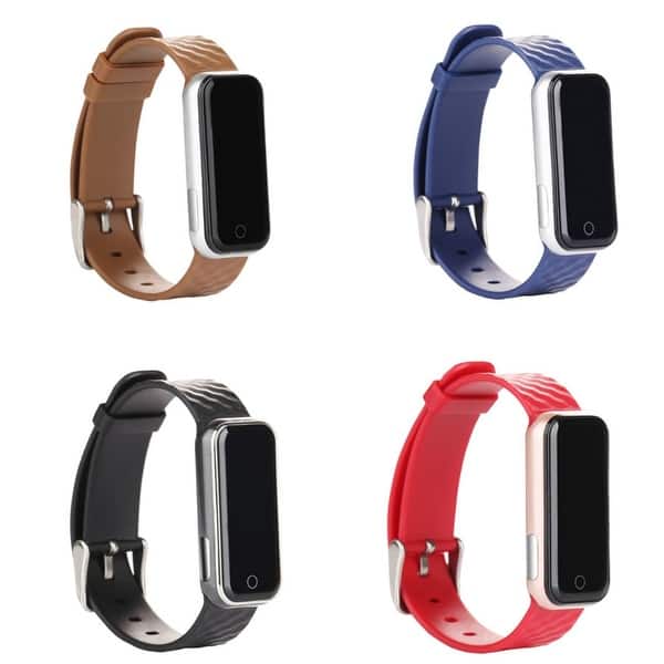 Slim Fit Smart Watch And Heart Rate And Activity Monitor Overstock 27490635