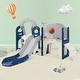 preview thumbnail 20 of 34, Toddler Slide,Swing Set 8 in 1,Kids Playground Climber Slide Playset with Basketball Hoop Freestanding Combination for Babies