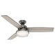 preview thumbnail 2 of 27, Hunter 52" Sentinel Ceiling Fan with LED Light Kit and Handheld Remote