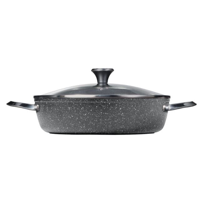 Starfrit The Rock Deep Fry Pan with Lid, 11 Inch