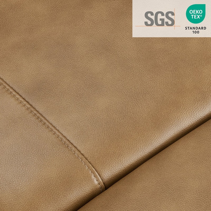 MCombo 62.6'' RV Recliner Loveseat Sofa with Console, Zero Wall Hugger Power Loveseat Recliner with USB Charge Ports, Outlet