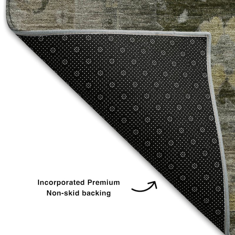 Premium Washable Super Soft Traditional Kashmir Mayfield Rug