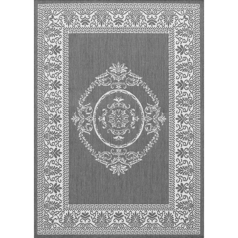 Pergola Emblem Indoor/ Outdoor Area Rug