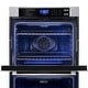 preview thumbnail 10 of 10, Cosmo 30 in. Double Electric Wall Oven Self-Cleaning with Convection in Stainless Steel