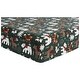 preview thumbnail 1 of 1, Festive Forest Deluxe Flannel Fitted Crib Sheet