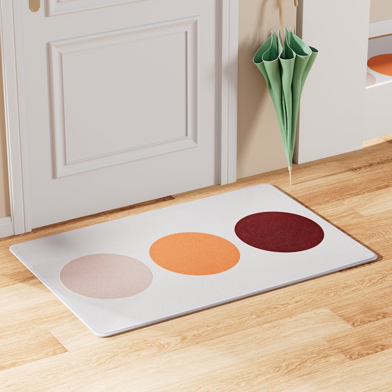 Javlergo Door Mat, Washable Indoor Outdoor Floor Doormat, 47.2" x 31.5"/28.7" x 16.9"