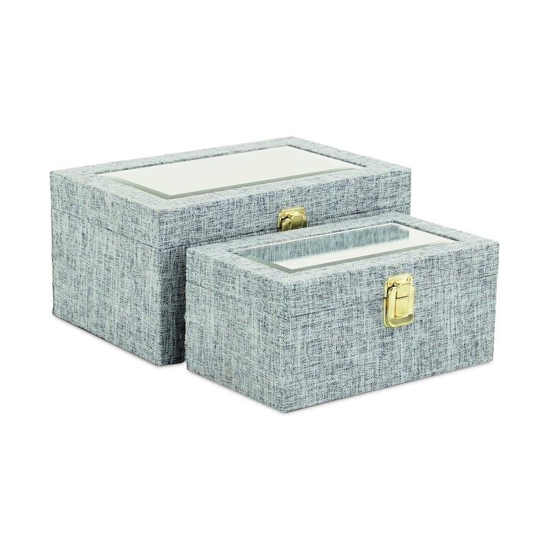Canter Isle Linen Decorative Box Set