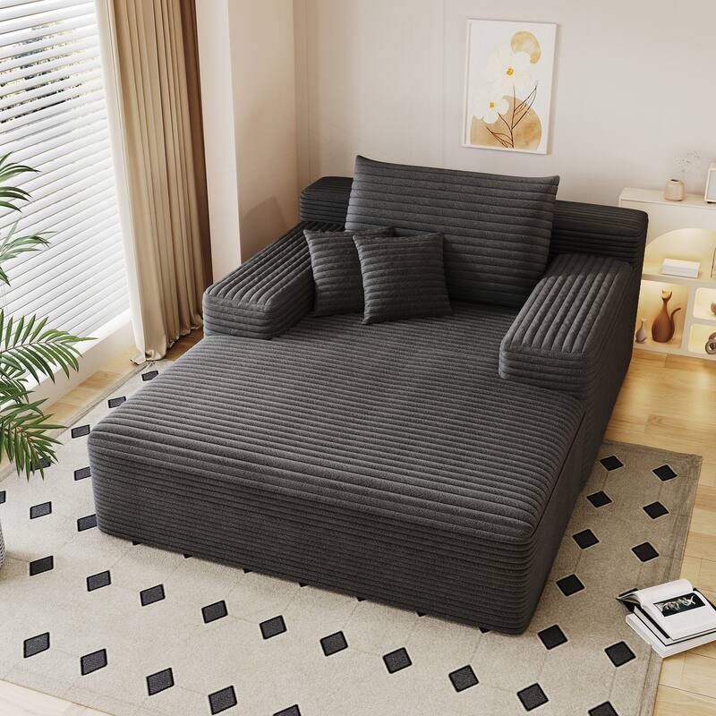 Comfortable Oversized Sofa Bed for Relaxation and Multipurpose Use