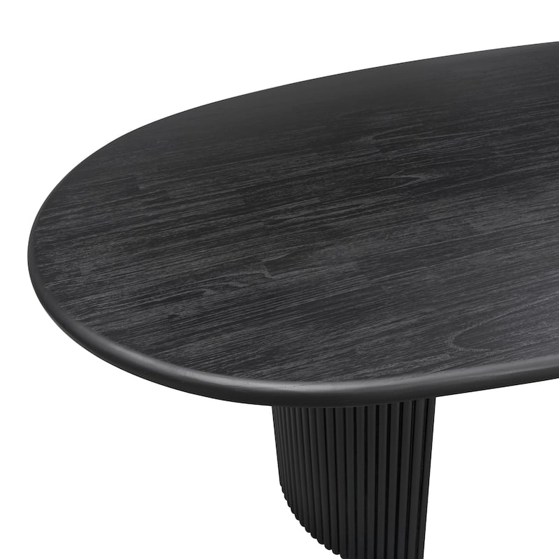 NPD Furniture Aniston 93 Inch Oval Dining Table