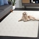 preview thumbnail 5 of 12, SAFAVIEH Handmade Glamour Denisia Geometric Viscose Rug