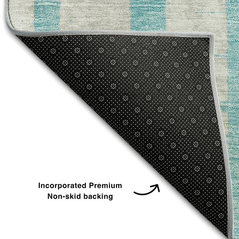 Premium Washable Super Soft Modern Contemporary Mayfield Rug