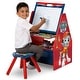 preview thumbnail 4 of 3, Delta Children PAW Patrol Deluxe Kids Art Table - Easel, Desk, Stool, Toy Organizer