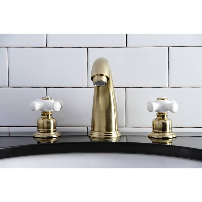 Victorian 8 in. Widespread Bathroom Faucet
