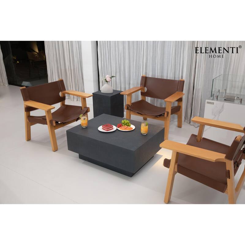 Elementi Home Colorado Concrete SideTable