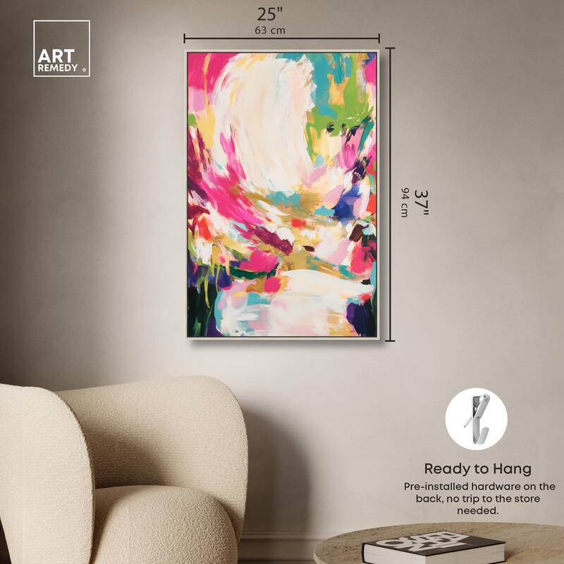 Deep Bloom II Canvas by Art Remedy