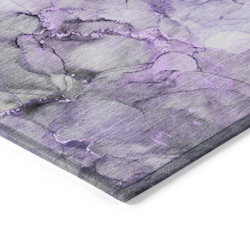 Almisi Artistic Abstract Weather Resistant Versatile Elegance Outdoor Rug