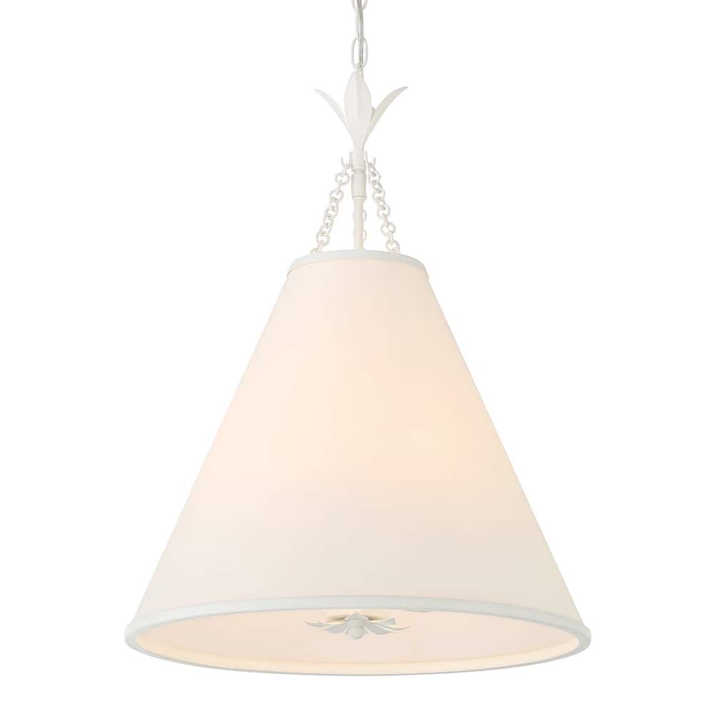 Crystorama Lighting Group 564 Broche 4 Light 18" Wide Pendant with