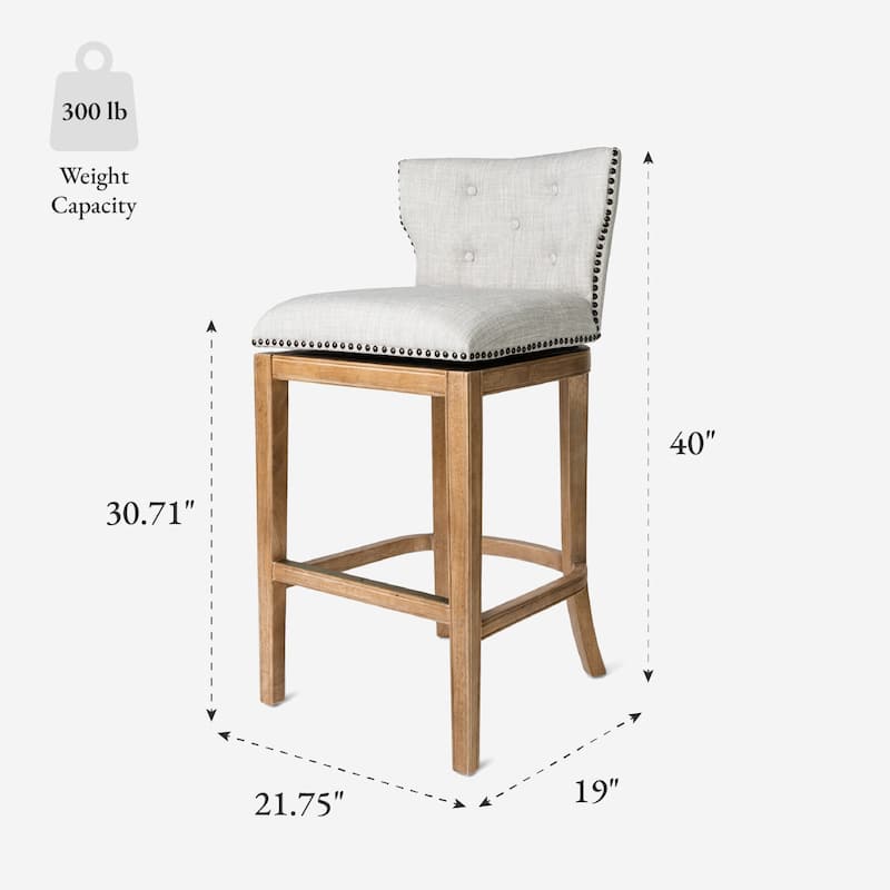 Maven Lane Hugo Kitchen Stool