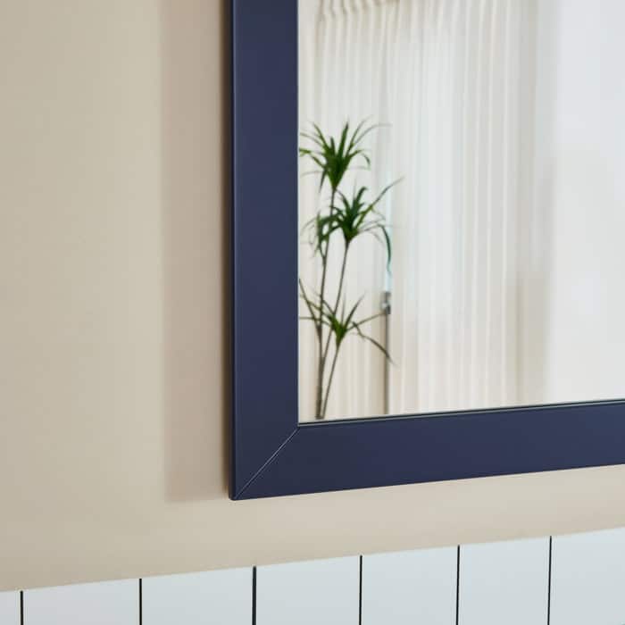 Vanity Art 72 in. Double Sink Bathroom Vanity with Top and Mirrors - 72 X 18.1 X 35.8