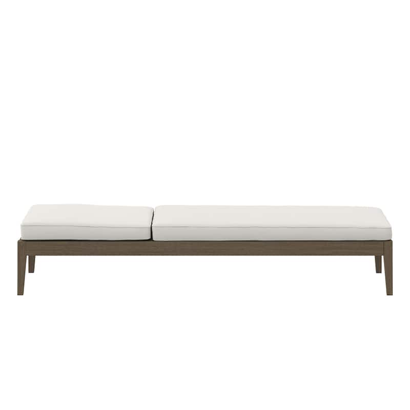 Northlake Outdoor Patio Teak Chaise Lounge