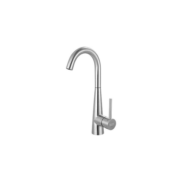 Shop Franke Ffb3450 1 75 Gpm Single Handle Bar Faucet Stainless