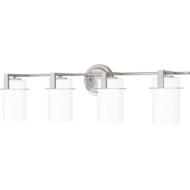 Seymour 4-Light Brushed Nickel Bath Light