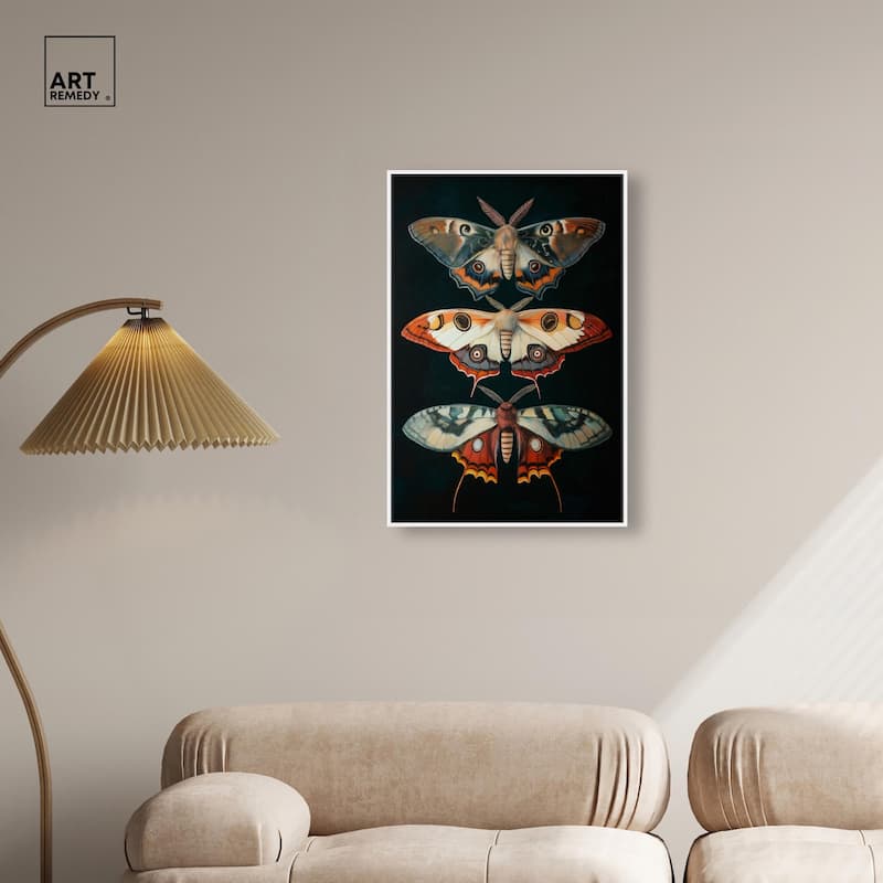 Void's Vivid Visitors Canvas by Art Remedy