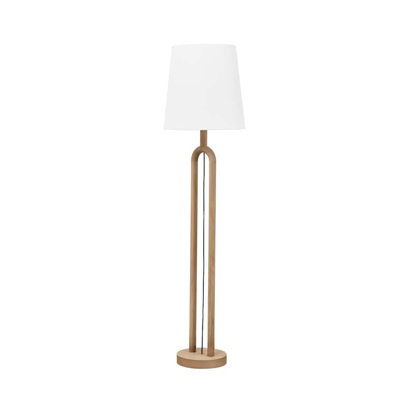 Renaissance 70" Floor Lamp with Linen Shade, Natural
