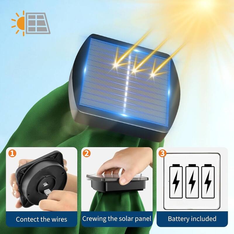 9FT Half Patio Umbrella with Smooth Crank Lift, Shade Canopy for Patio, Backyard, Garden with LED Lights (No Base)