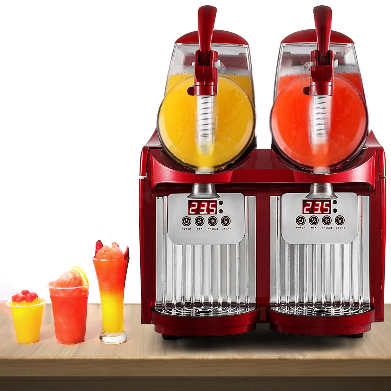 Orvisinc Mini Slush Making Machine Juice Smoothie Maker Frozen
