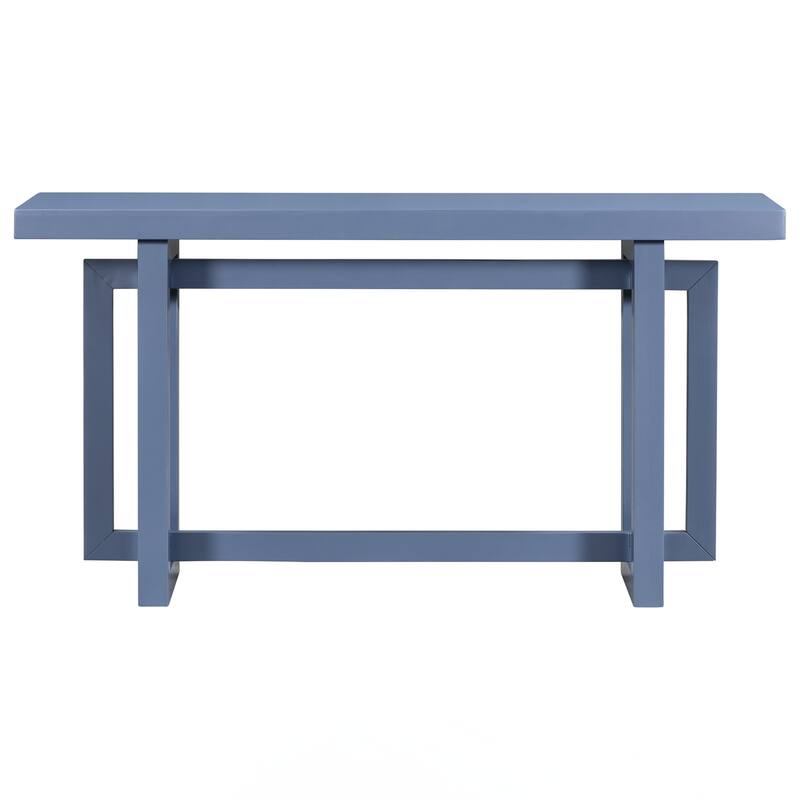 Console Table with Thick Pine Wood Legs,Extra Long Sofa Table Versatile for Hallway