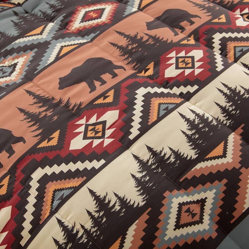 Your Lifestyle by Donna Sharp Bear Totem Comforter Collection