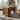 Furniture of America Mariey Mid-Century Modern Walnut Wood 6-Drawer Executive Desk with Keyboard Tray and Power Outlet